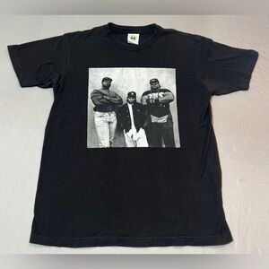 Cross Colours Rap T Shirt Men’s Medium Black Eazy E Hip Hop 90s Retro Y2K